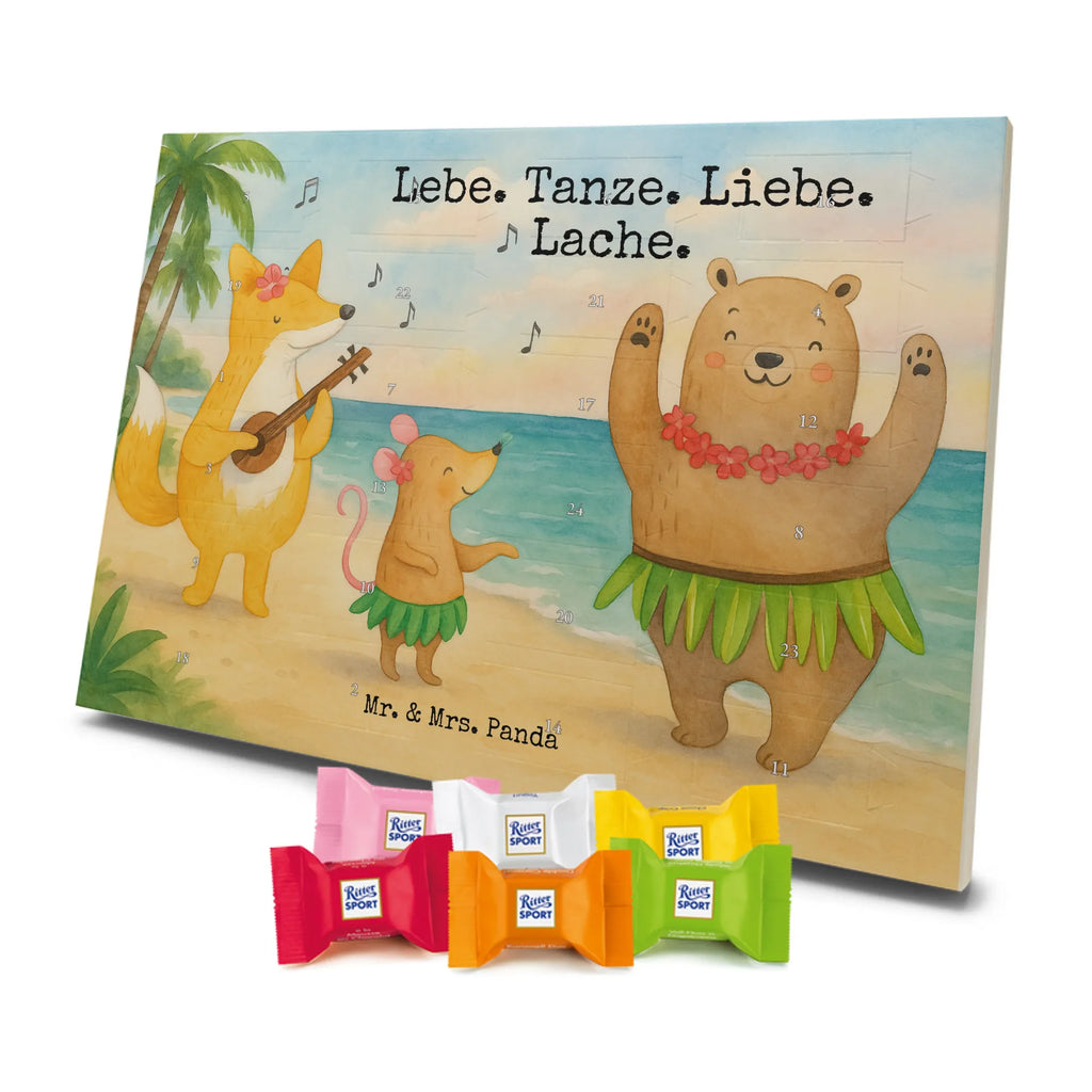 Chocolate advent calendar forest animals Aloha Design card, gift ideas, gifts, small animals, cute, cute animal motives, hand drawn, funny sayings, good mood, special gifts, animal lover, rabbit, dancing, forest animals, music, laughter, forest