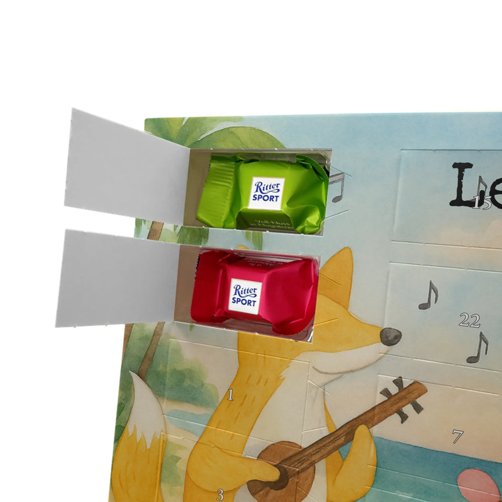 Chocolate advent calendar forest animals Aloha Design card, gift ideas, gifts, small animals, cute, cute animal motives, hand drawn, funny sayings, good mood, special gifts, animal lover, rabbit, dancing, forest animals, music, laughter, forest