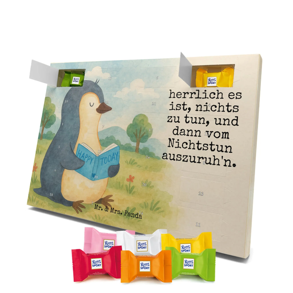 Chocolate advent calendar Penguin A book Design North Pole, Penguins, doing nothing, leisure, penguins, bookworm, reading, book, lazing around, holidays, vacation