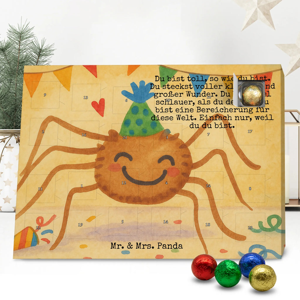 Chocolate advent calendar Spider Agathe Party Design Spider Agathe, Spider