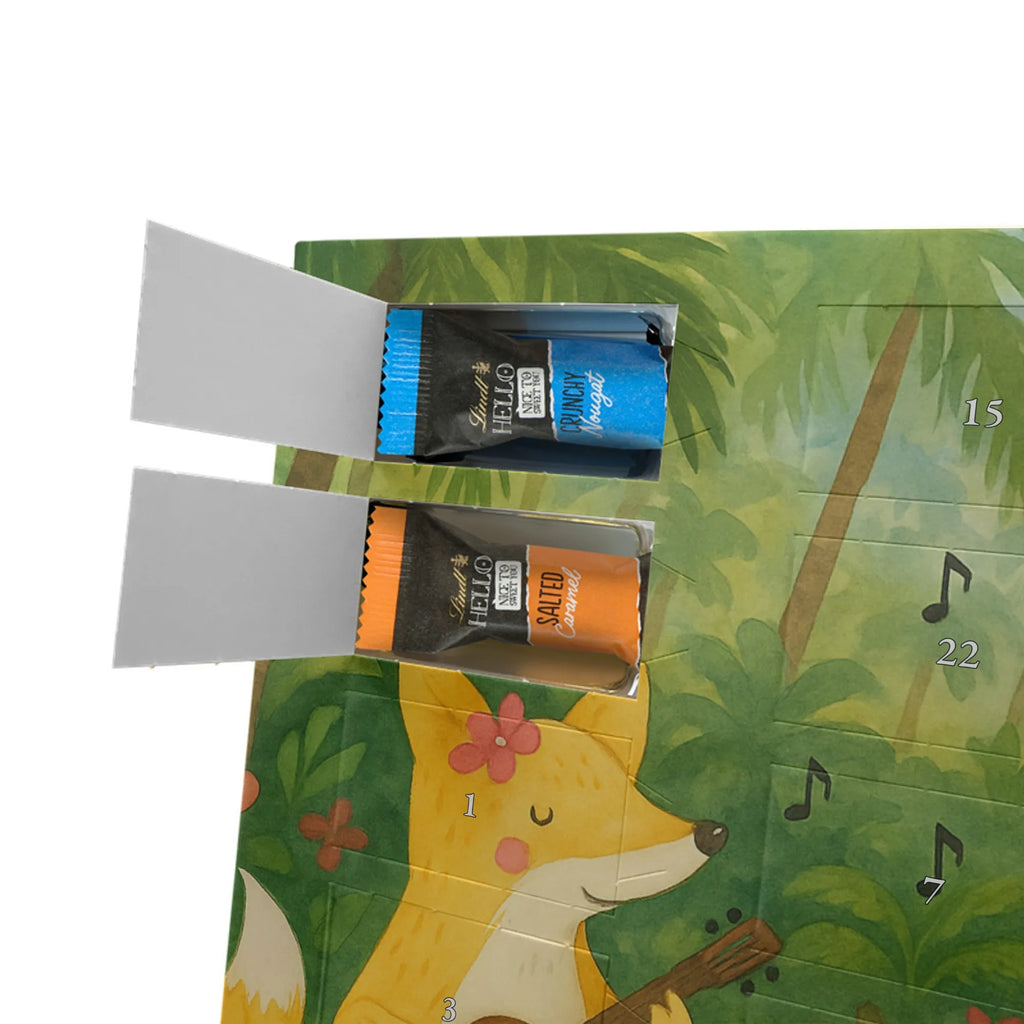 Chocolate advent calendar forest animals Aloha Design card, gift ideas, gifts, small animals, cute, cute animal motives, hand drawn, funny sayings, good mood, special gifts, animal lover, rabbit, dancing, forest animals, music, laughter, forest