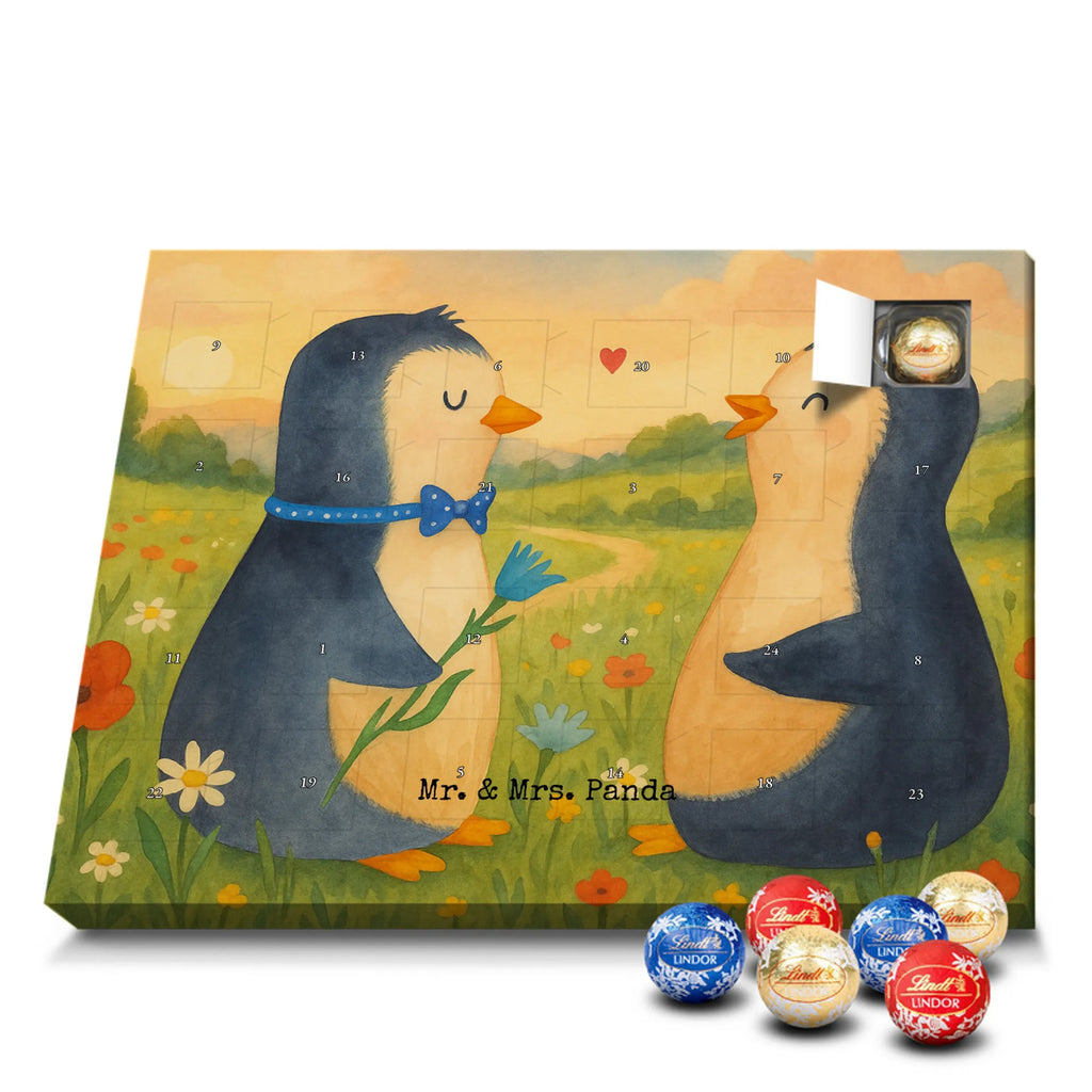 Chocolate advent calendar Penguin pair Design North Pole, Penguins, wedding gift, great love, wedding day, penguins, wedding, love gift, anniversary, lovers, proof of love, dream couple