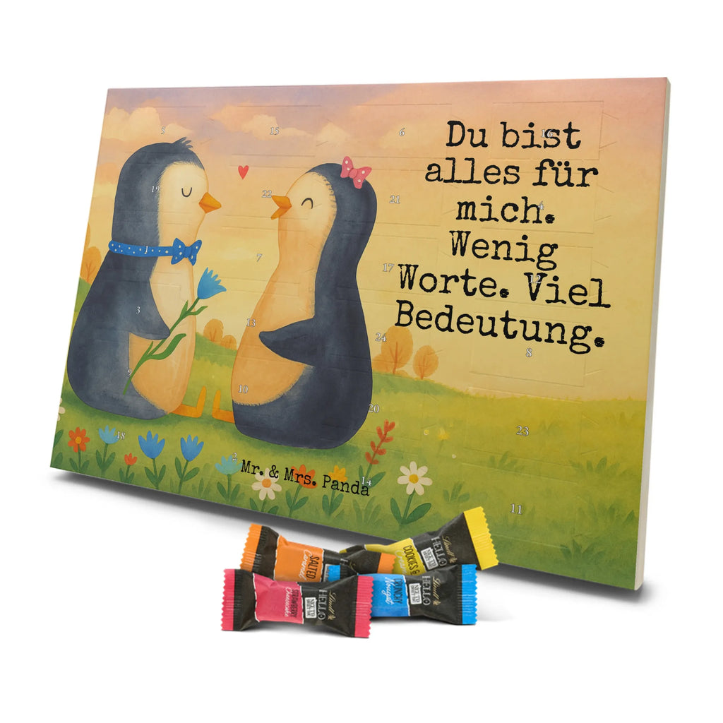 Chocolate advent calendar Penguin pair Design North Pole, Penguins, wedding gift, great love, wedding day, penguins, wedding, love gift, anniversary, lovers, proof of love, dream couple