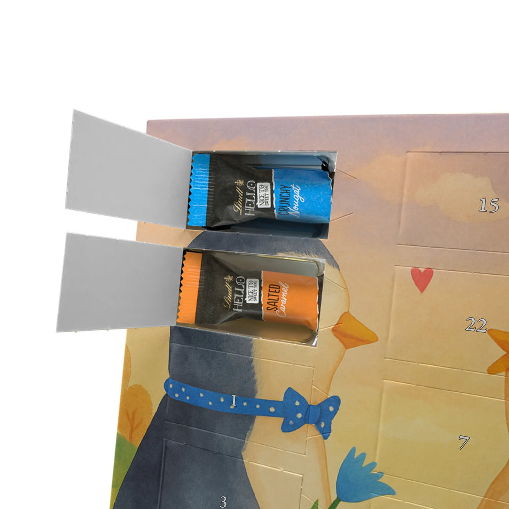 Chocolate advent calendar Penguin pair Design North Pole, Penguins, wedding gift, great love, wedding day, penguins, wedding, love gift, anniversary, lovers, proof of love, dream couple