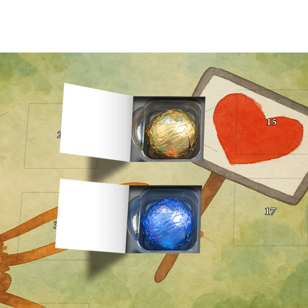 Chocolate advent calendar Spider Agatha Motivation Design Spider Agathe, Spider