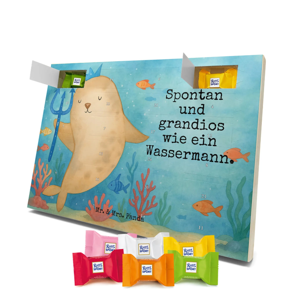 Chocolate advent calendar Star sign Aquarius Design constellations, birthdays, astrology, date of birth, month of birth, gift february, aquarius zodiac sign, merman, gift january, sea gift, aquarius gift, birthday february, birthday january