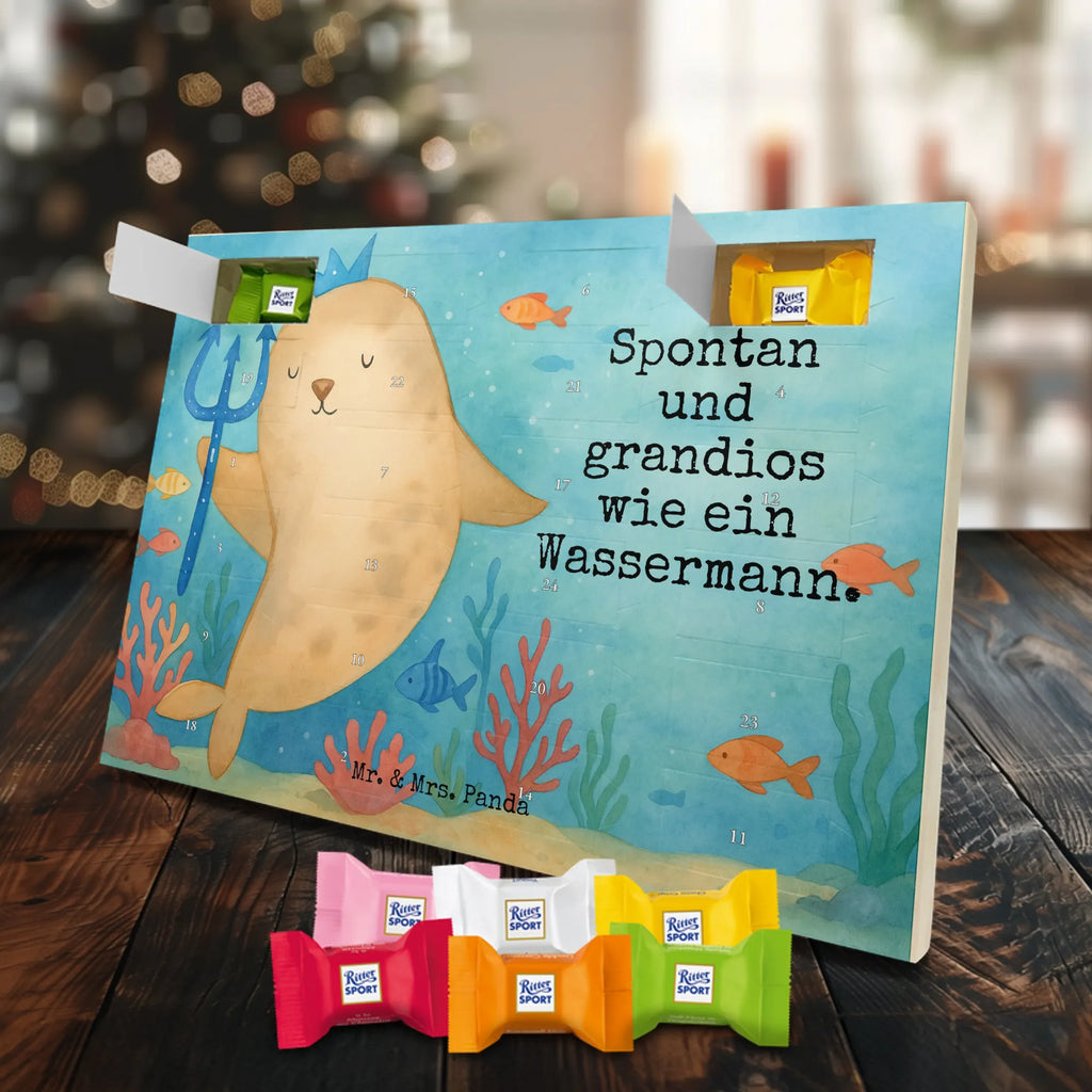 Chocolate advent calendar Star sign Aquarius Design constellations, birthdays, astrology, date of birth, month of birth, gift february, aquarius zodiac sign, merman, gift january, sea gift, aquarius gift, birthday february, birthday january