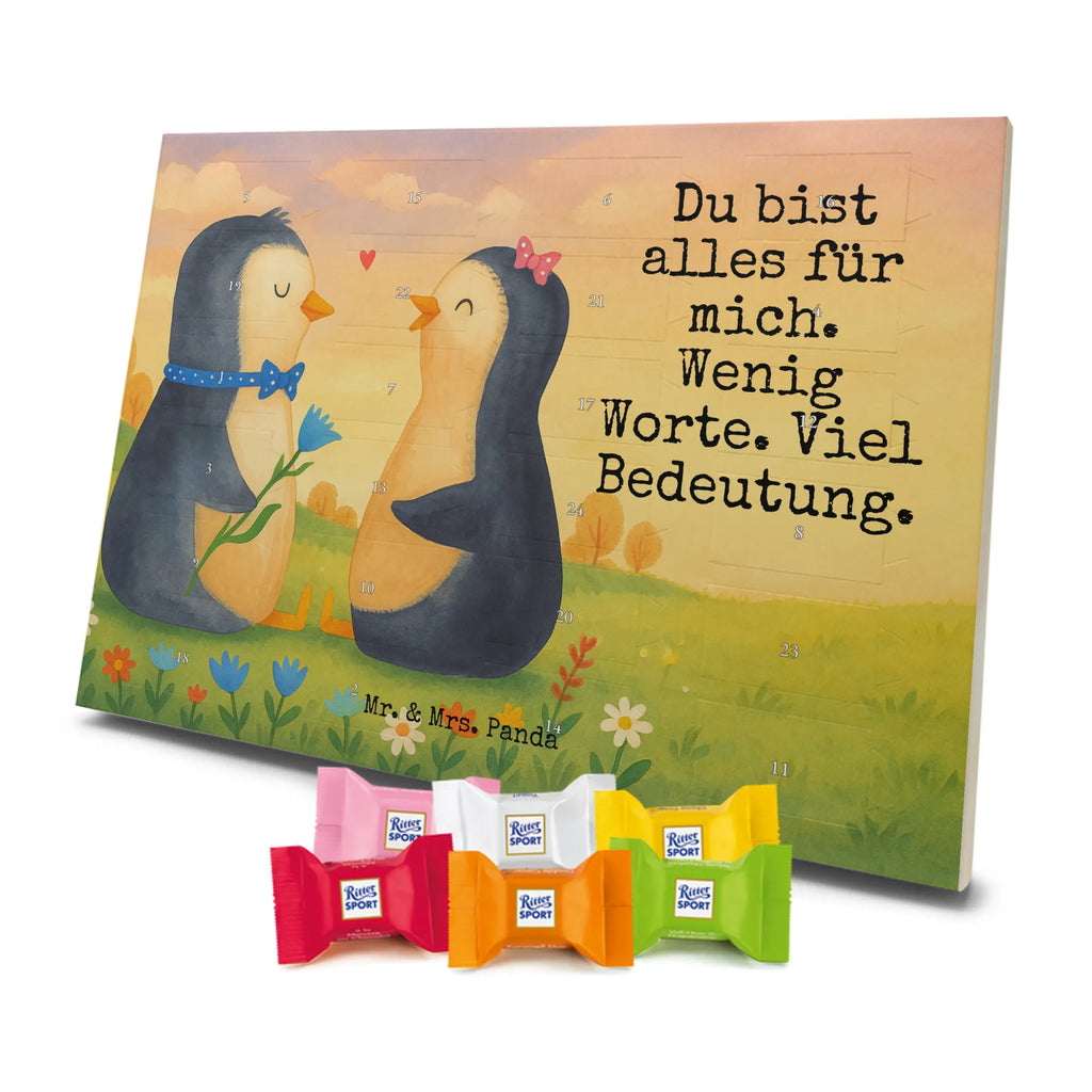 Chocolate advent calendar Penguin pair Design North Pole, Penguins, wedding gift, great love, wedding day, penguins, wedding, love gift, anniversary, lovers, proof of love, dream couple