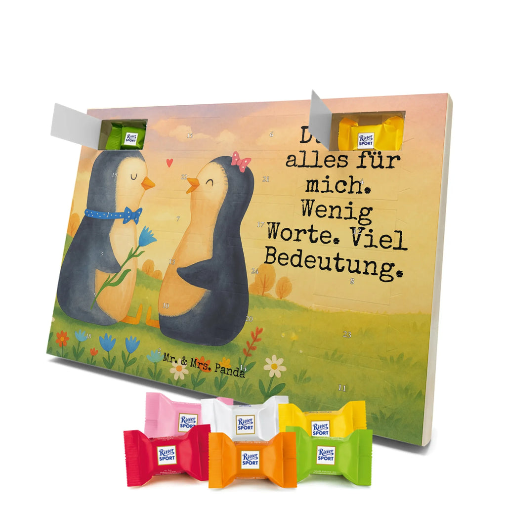 Chocolate advent calendar Penguin pair Design North Pole, Penguins, wedding gift, great love, wedding day, penguins, wedding, love gift, anniversary, lovers, proof of love, dream couple