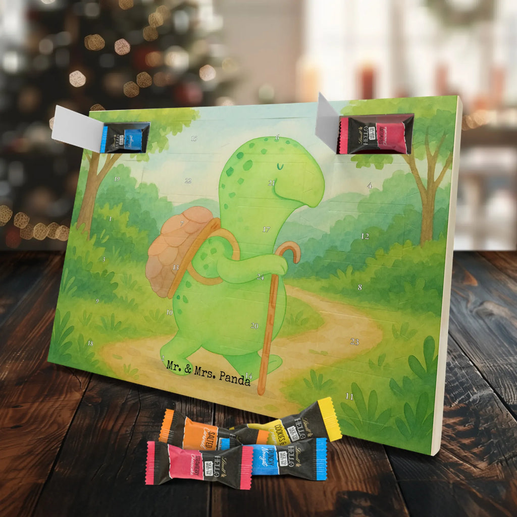 Chocolate advent calendar tortoise walker Design gift, gift ideas, cute, illustrated, tortoise, reptile, ancient creature, sweet, birthday gift, turtle gift items, funny turtle gifts, pet turtles, best friend, sister or daughter, turtle lover, turtles, new beginning, motivational slogan