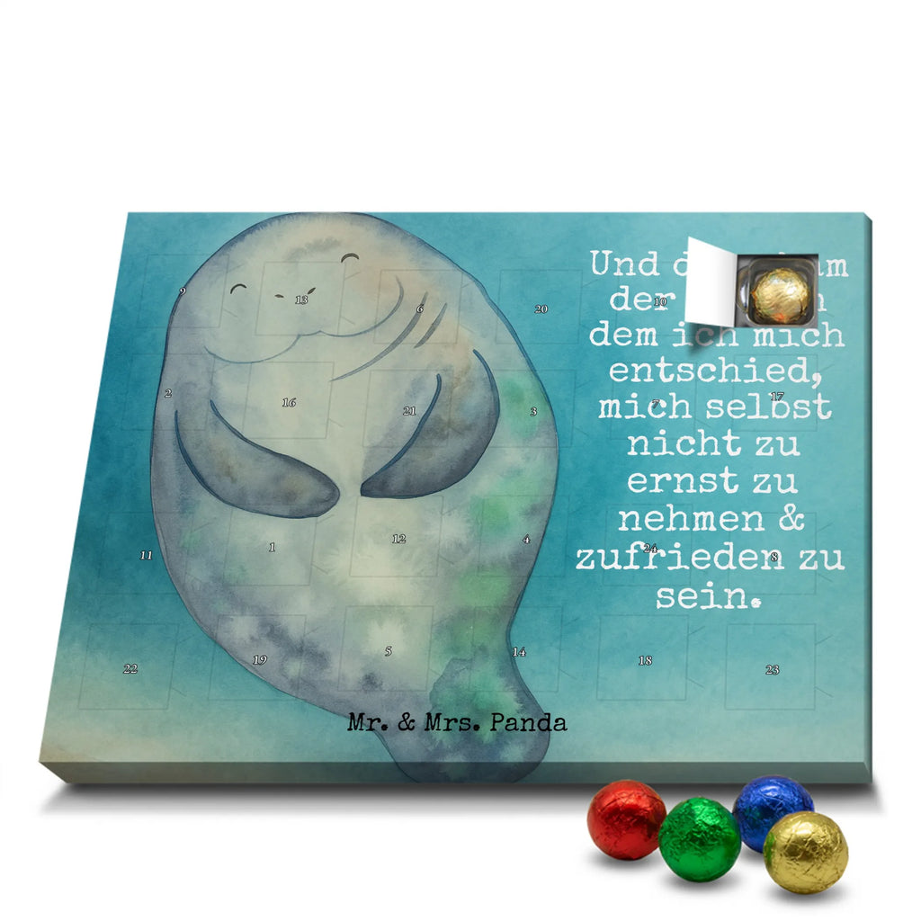 Chocolate advent calendar manatee happy Design gift ideas, vacation, Seafood, aquatic animals, ocean, shells, corals, reef, whale, narwhal, sea urchin, lobster, platypus, manatee, crocodile, shrimp, gifts for seafood lovers, water world, underwater animals, underwater world, deep sea, seafood fans, seafood decoration, seafood posters, New start, Lovesickness, Manatees, Manatee, Self-love, Respect, New beginning, Satisfaction, Girlfriend, Carefulness