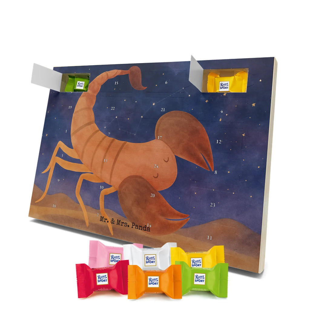 Chocolate advent calendar Star sign Scorpio Design constellations, birthdays, astrology, date of birth, month of birth, scorpions, birthday october, gift november, gift october, scorpion gift, scorpion star sign, birthday november