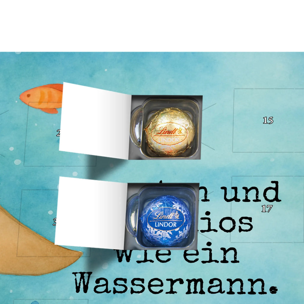 Chocolate advent calendar Star sign Aquarius Design constellations, birthdays, astrology, date of birth, month of birth, gift february, aquarius zodiac sign, merman, gift january, sea gift, aquarius gift, birthday february, birthday january