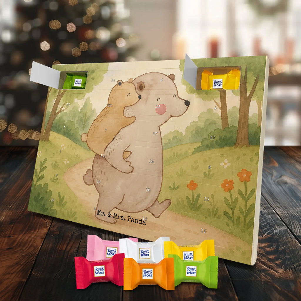 Chocolate advent calendar Papa Bear Design Father's Day, Mother's Day, birthday, father's day, present, uncle