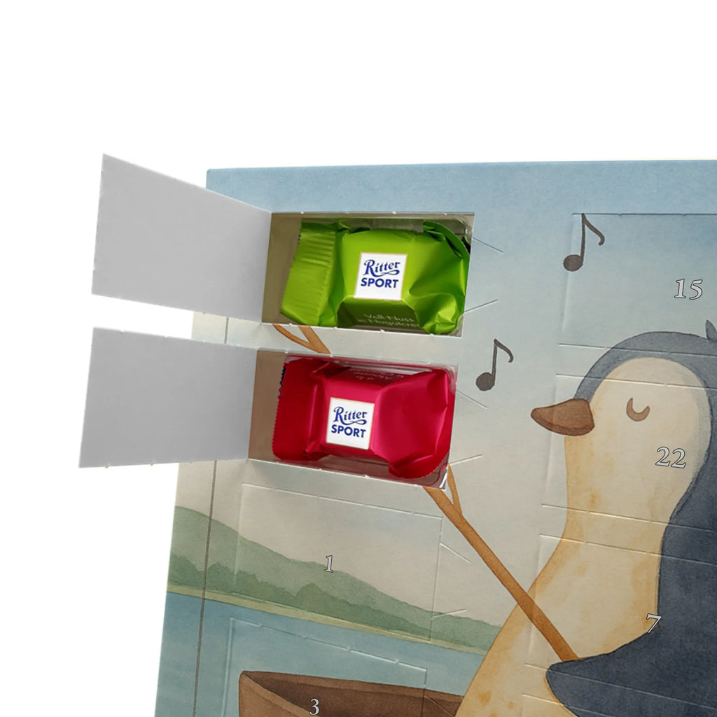 Chocolate advent calendar Penguin fishing boat Design North Pole, Penguins, boat, divorce, fishing boat, gift idea heartache, penguins, new beginning, enjoy, fishing, love of life, new start, separation