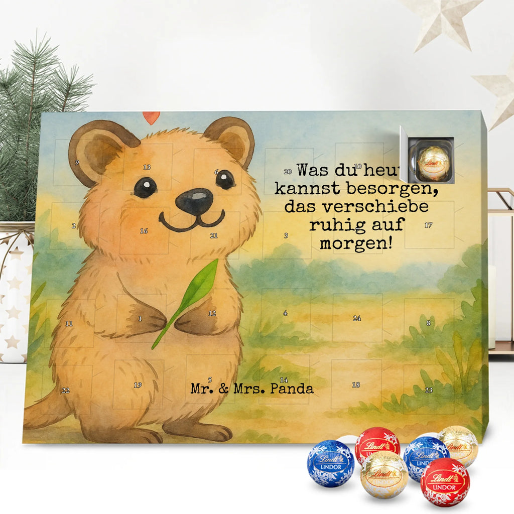 Chocolate advent calendar Quokka Happy Design card, gift ideas, gifts, small animals, cute, cute animal motives, hand drawn, funny sayings, good mood, special gifts, animal lover
