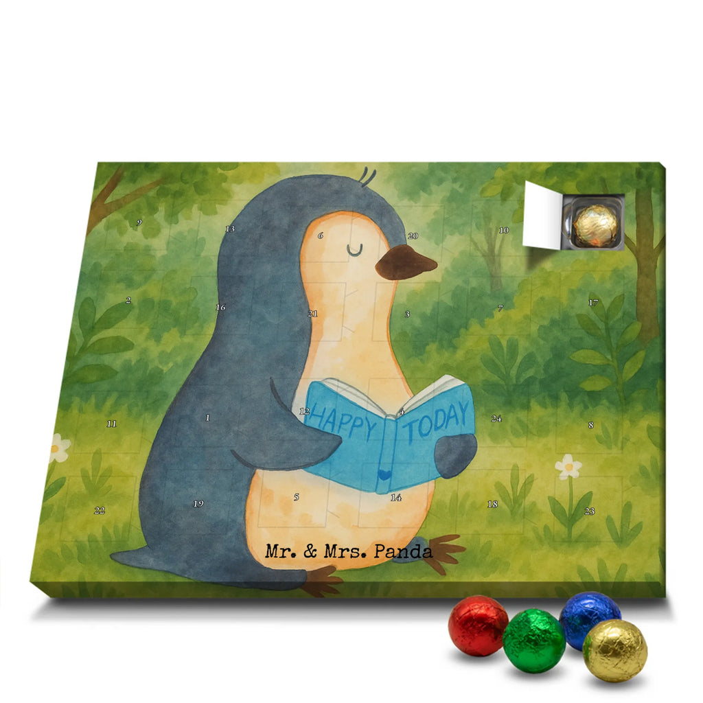 Chocolate advent calendar Penguin A book Design North Pole, Penguins, doing nothing, leisure, penguins, bookworm, reading, book, lazing around, holidays, vacation