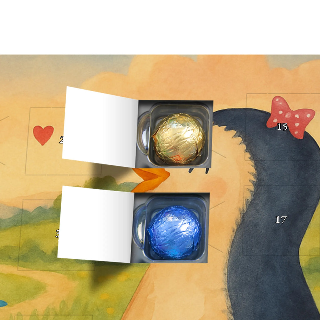 Chocolate advent calendar Penguin pair Design North Pole, Penguins, wedding gift, great love, wedding day, penguins, wedding, love gift, anniversary, lovers, proof of love, dream couple