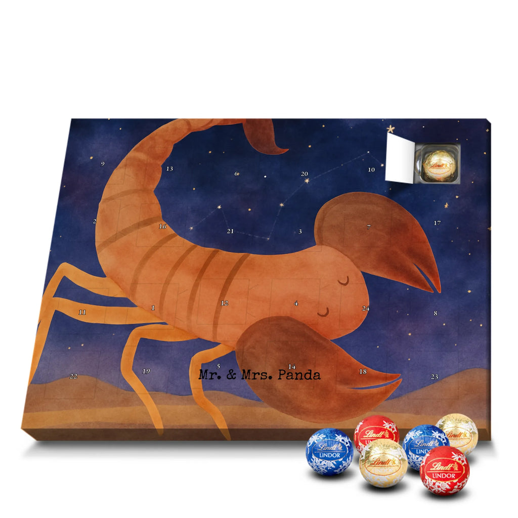 Chocolate advent calendar Star sign Scorpio Design constellations, birthdays, astrology, date of birth, month of birth, scorpions, birthday october, gift november, gift october, scorpion gift, scorpion star sign, birthday november