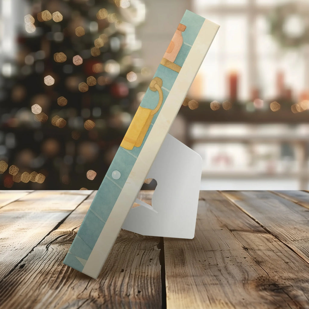 Chocolate advent calendar Raccoon Design card, gift ideas, gifts, small animals, cute, cute animal motives, hand drawn, funny sayings, good mood, special gifts, animal lover, daydreaming, raccoon, soap bubbles, wash