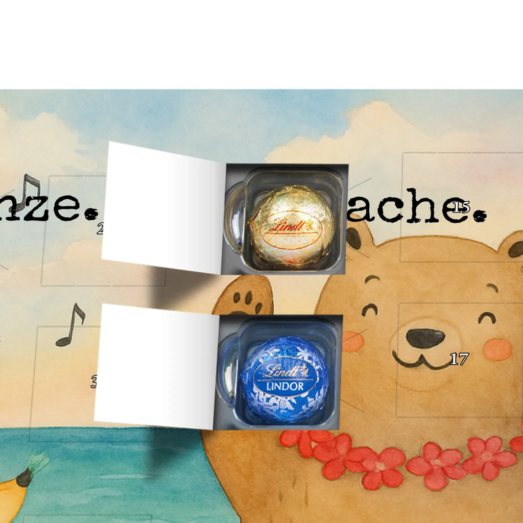 Chocolate advent calendar forest animals Aloha Design card, gift ideas, gifts, small animals, cute, cute animal motives, hand drawn, funny sayings, good mood, special gifts, animal lover, rabbit, dancing, forest animals, music, laughter, forest