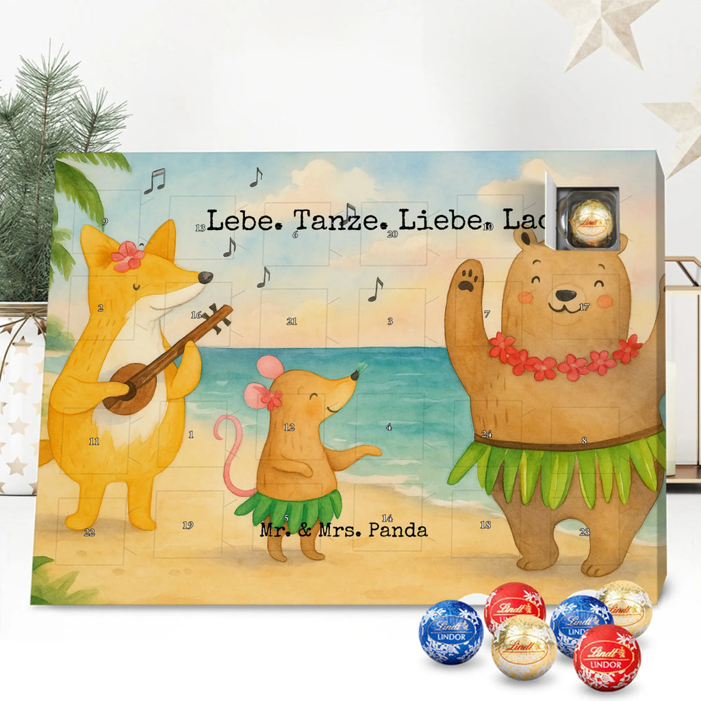 Chocolate advent calendar forest animals Aloha Design card, gift ideas, gifts, small animals, cute, cute animal motives, hand drawn, funny sayings, good mood, special gifts, animal lover, rabbit, dancing, forest animals, music, laughter, forest