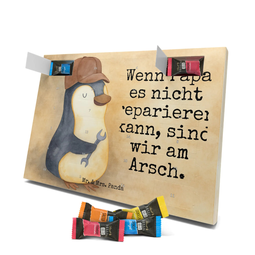 Chocolate advent calendar If Daddy can't fix it, we're screwed. Design Father's Day, Mother's Day, Father, Best Daddy in the World, Gift Daddy