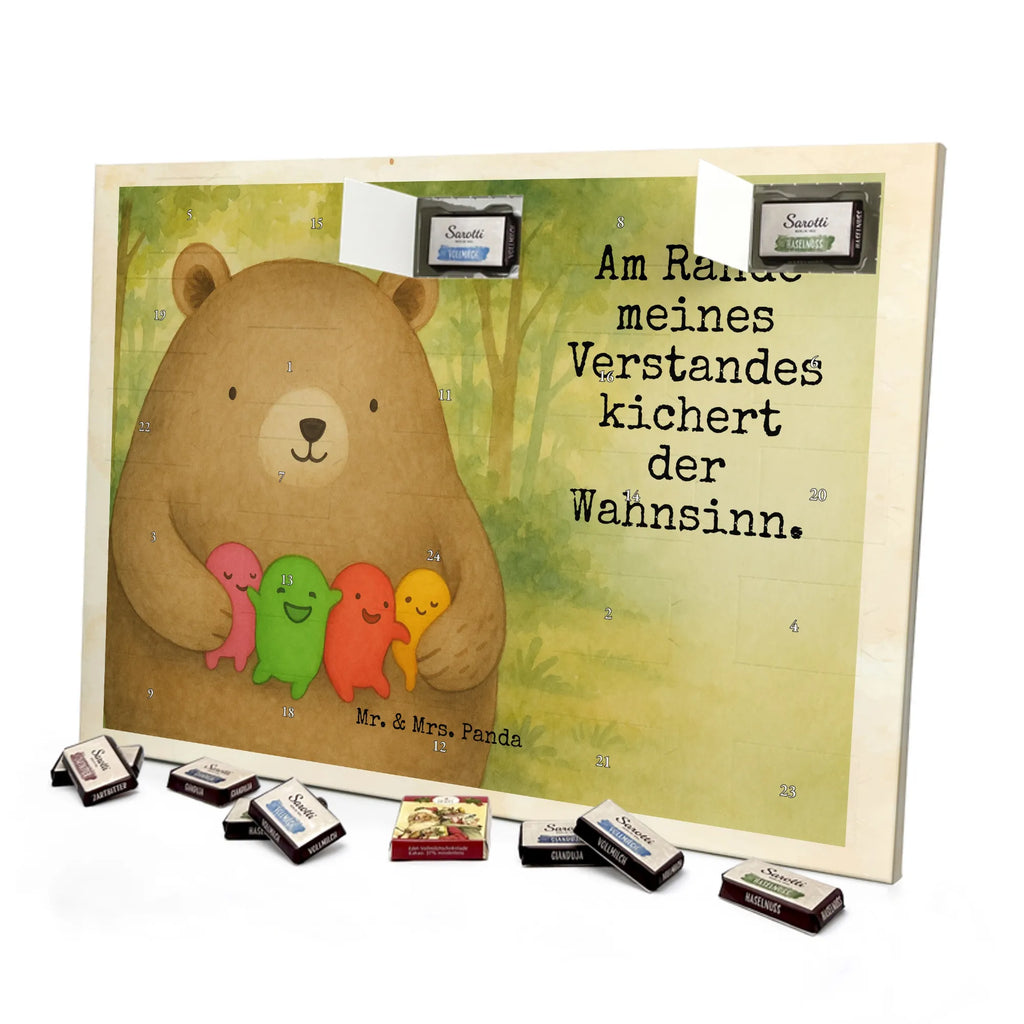 Chocolate advent calendar bear Feeling Design teddy bear, cuddly toy, Madness