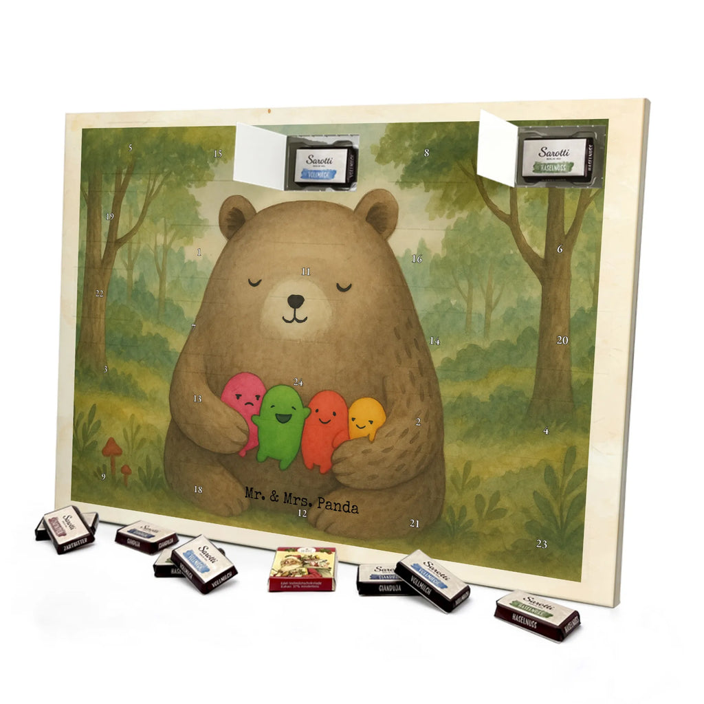 Chocolate advent calendar bear Feeling Design teddy bear, cuddly toy, Madness
