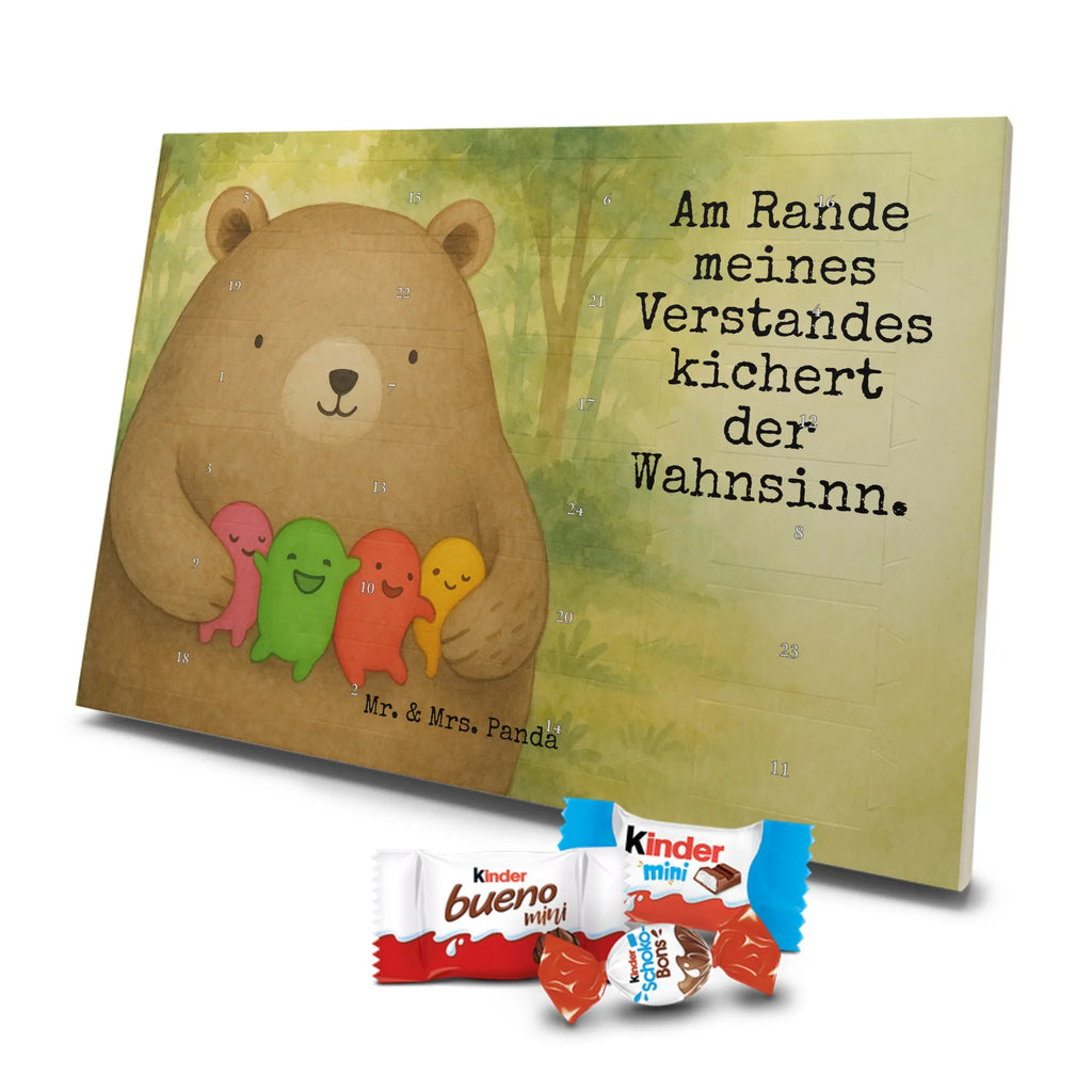 Chocolate advent calendar bear Feeling Design teddy bear, cuddly toy, Madness