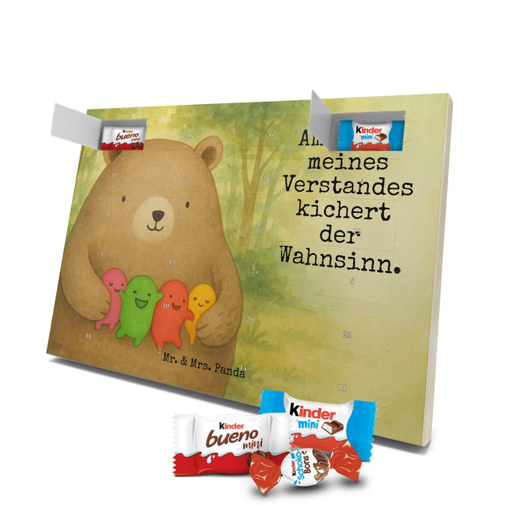 Chocolate advent calendar bear Feeling Design teddy bear, cuddly toy, Madness