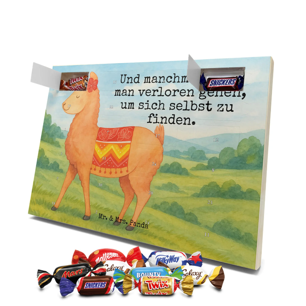 Chocolate advent calendar alpaca Proud Design alpaca, animal, llama, pako, camel, Peru, favourite animal