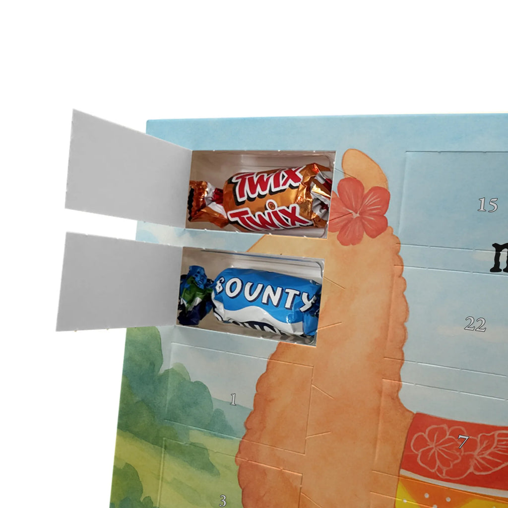 Chocolate advent calendar alpaca Proud Design alpaca, animal, llama, pako, camel, Peru, favourite animal