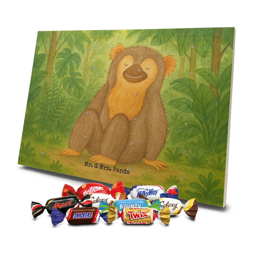 Chocolate advent calendar Monkey Design Africa, self-confidence, respect, monkey, self-esteem, monkeys, self-love