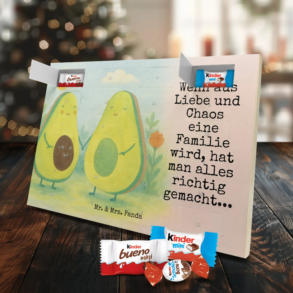Chocolate advent calendar avocado pair Design vegetables, birth, children, pregnancy, wedding