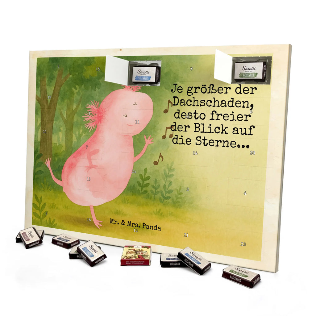 Chocolate advent calendar axolotl Dance Design Axelotl, marine animals, Mexican walking fish, salamander, girlfriend, stars, amphibians, tailfish, roof damage, best friend