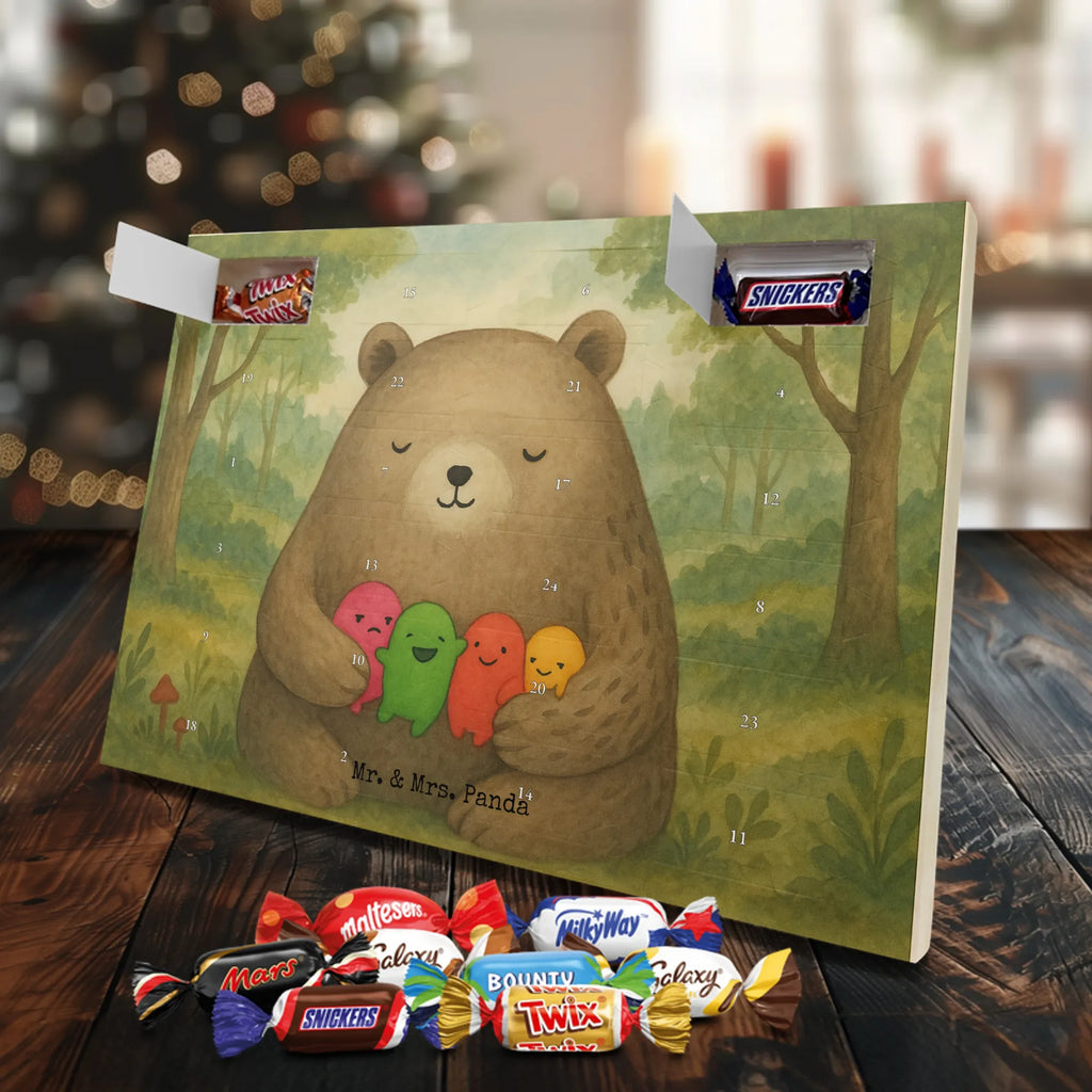 Chocolate advent calendar bear Feeling Design teddy bear, cuddly toy, Madness