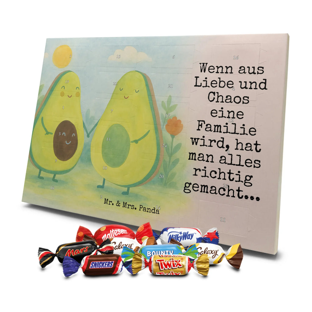 Chocolate advent calendar avocado pair Design vegetables, birth, children, pregnancy, wedding