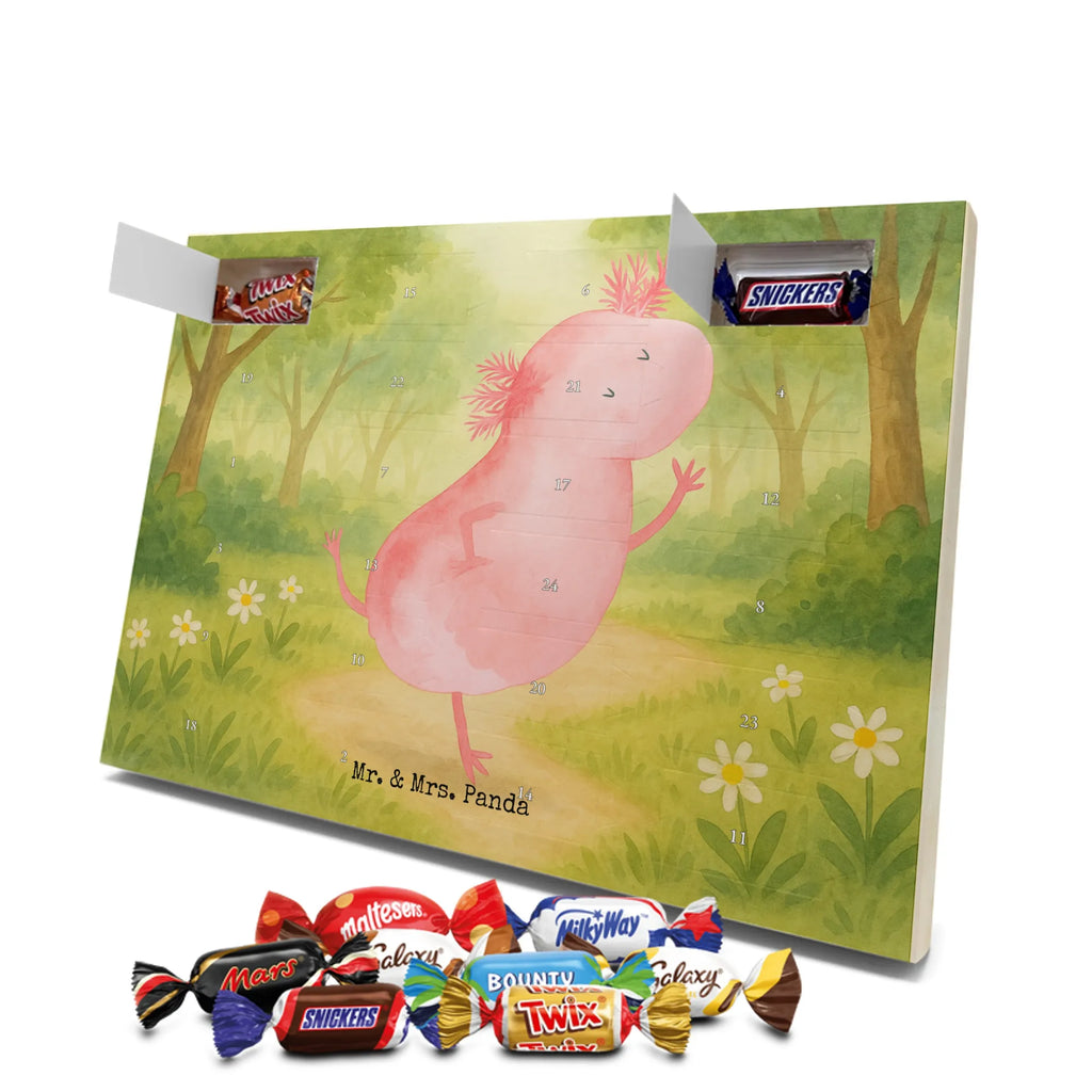 Chocolate advent calendar axolotl Dance Design Axelotl, marine animals, Mexican walking fish, salamander, girlfriend, stars, amphibians, tailfish, roof damage, best friend