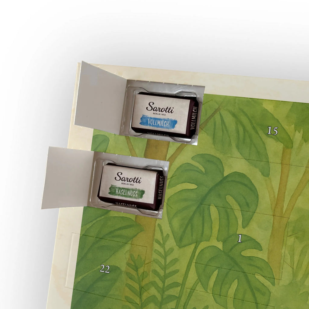 Chocolate advent calendar Monkey Design Africa, self-confidence, respect, monkey, self-esteem, monkeys, self-love