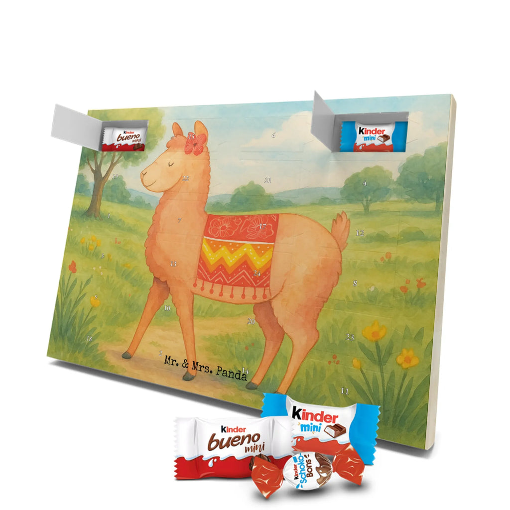 Chocolate advent calendar alpaca Proud Design alpaca, animal, llama, pako, camel, Peru, favourite animal