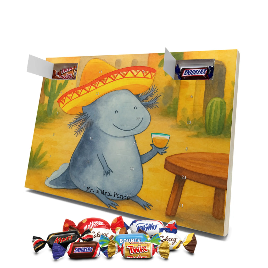 Chocolate advent calendar axolotl tequila Design Axelotl, marine animals, Mexican walking fish, salamander, Amphibian, Lemon, Saying, Fire Dragon, Tail Lurch, Fire Salamander