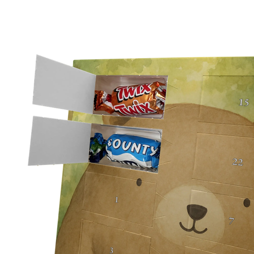 Chocolate advent calendar bear Feeling Design teddy bear, cuddly toy, Madness