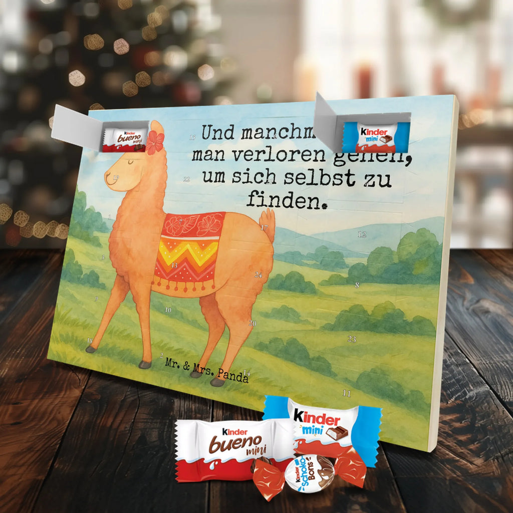 Chocolate advent calendar alpaca Proud Design alpaca, animal, llama, pako, camel, Peru, favourite animal