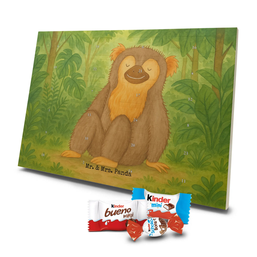 Chocolate advent calendar Monkey Design Africa, self-confidence, respect, monkey, self-esteem, monkeys, self-love