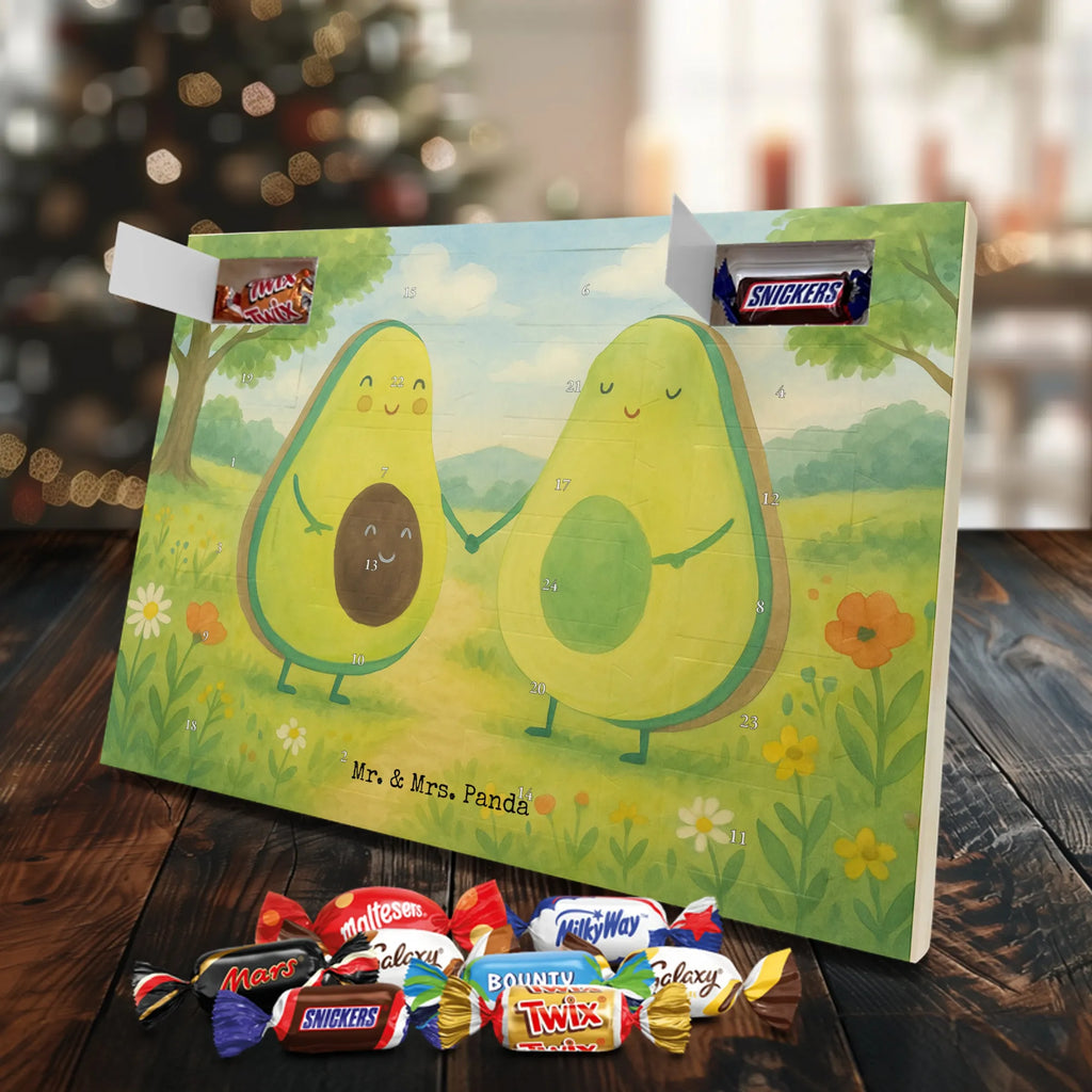 Chocolate advent calendar avocado pair Design vegetables, birth, children, pregnancy, wedding
