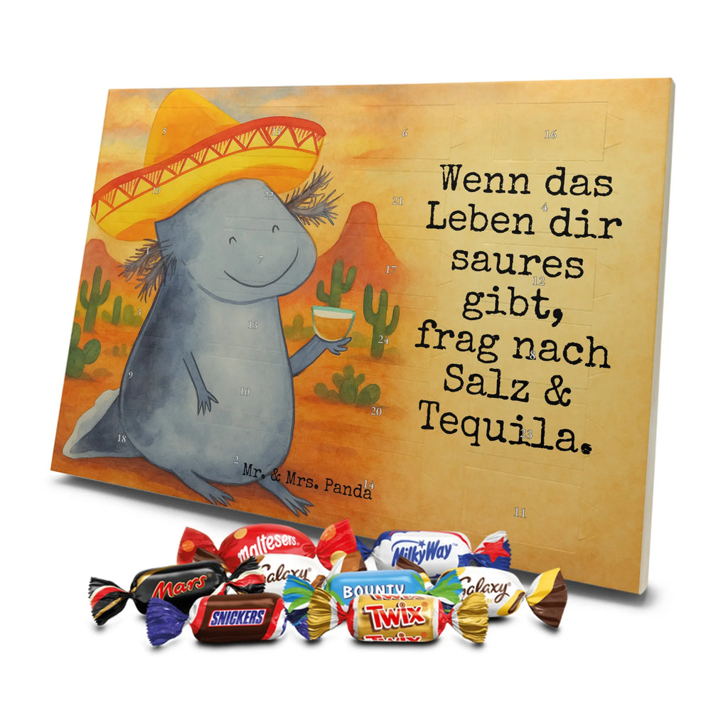 Chocolate advent calendar axolotl tequila Design Axelotl, marine animals, Mexican walking fish, salamander, Amphibian, Lemon, Saying, Fire Dragon, Tail Lurch, Fire Salamander