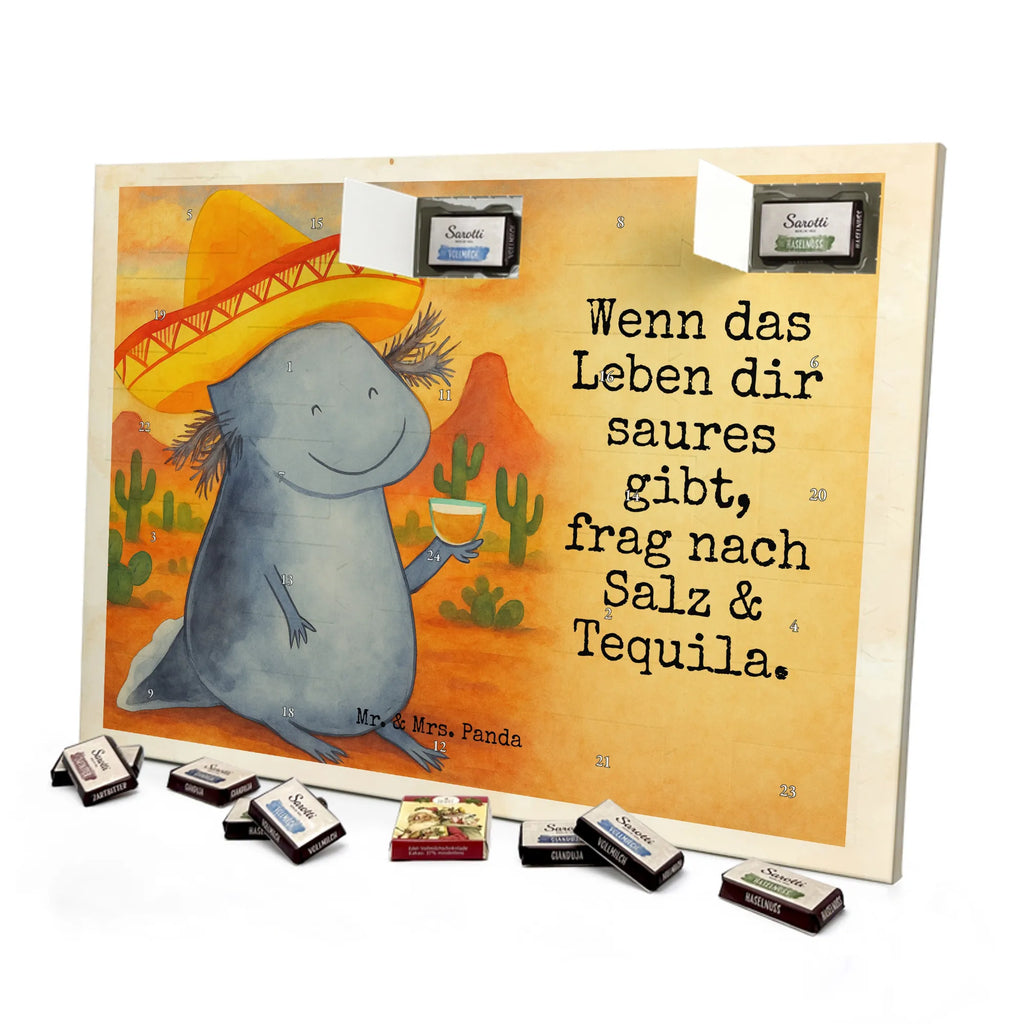 Chocolate advent calendar axolotl tequila Design Axelotl, marine animals, Mexican walking fish, salamander, Amphibian, Lemon, Saying, Fire Dragon, Tail Lurch, Fire Salamander