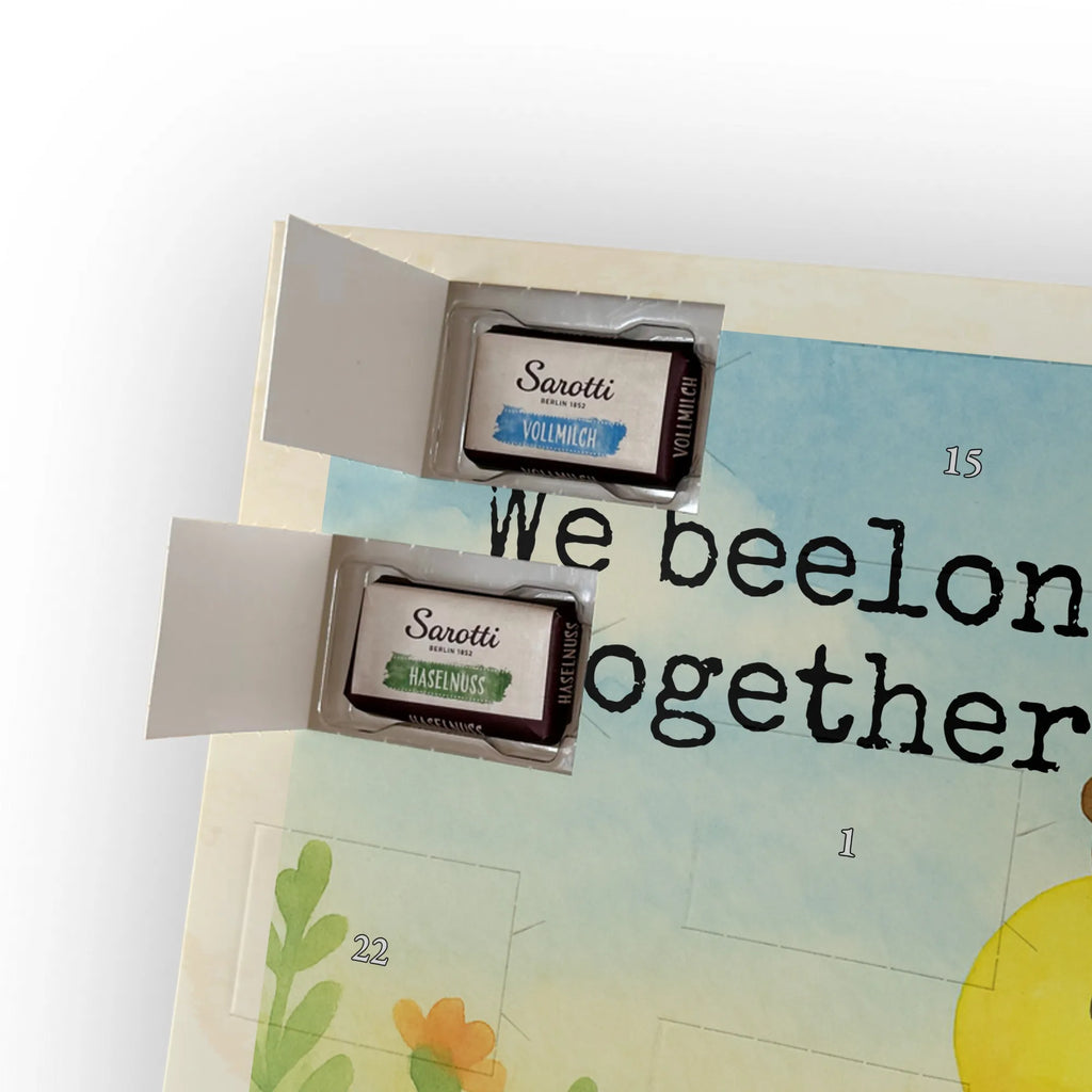 Chocolate advent calendar bee In love Design wasp, bumblebee