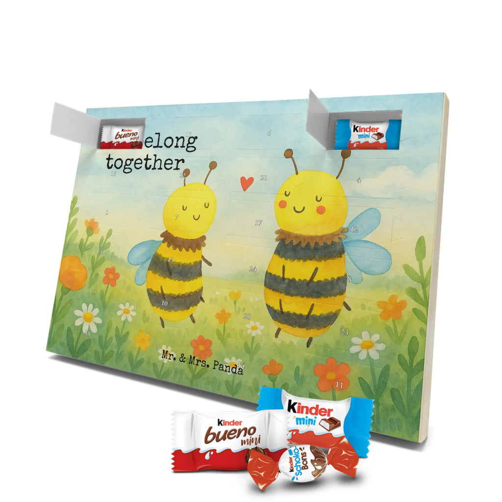 Chocolate advent calendar bee In love Design wasp, bumblebee